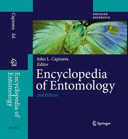 Book cover of Encyclopedia Of Entomology: (pdf) (2)