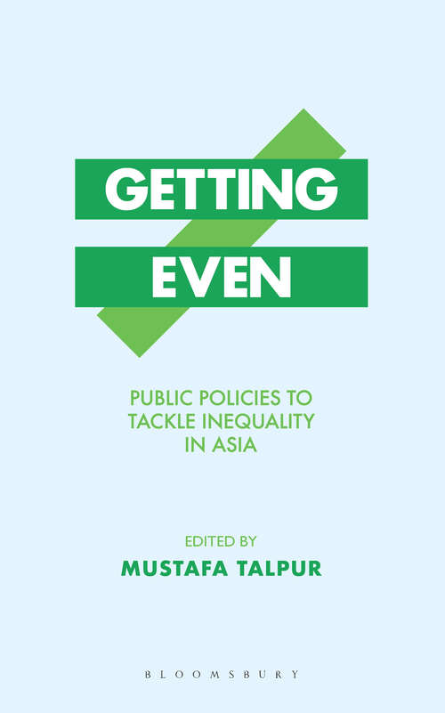 Book cover of Getting Even: Public Policies to Tackle Inequality in Asia