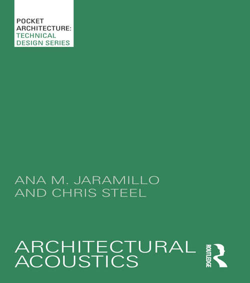 Book cover of Architectural Acoustics (PocketArchitecture)