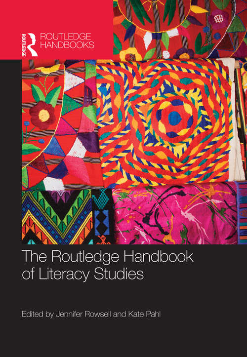 Book cover of The Routledge Handbook of Literacy Studies (Routledge Handbooks in Applied Linguistics)