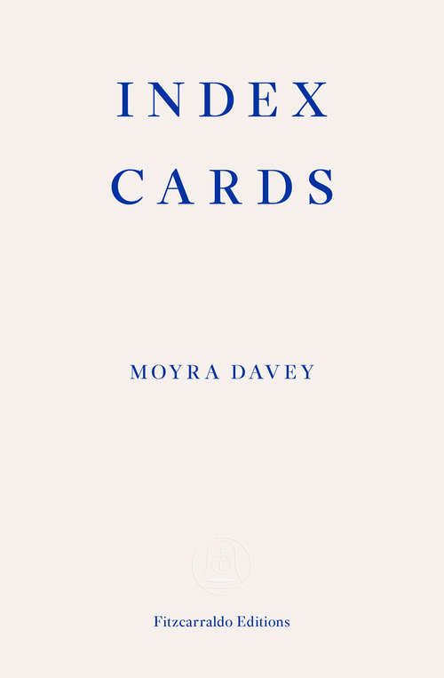 Book cover of Index Cards: Selected Essays