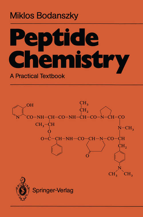Book cover of Peptide Chemistry: A Practical Textbook (1988)