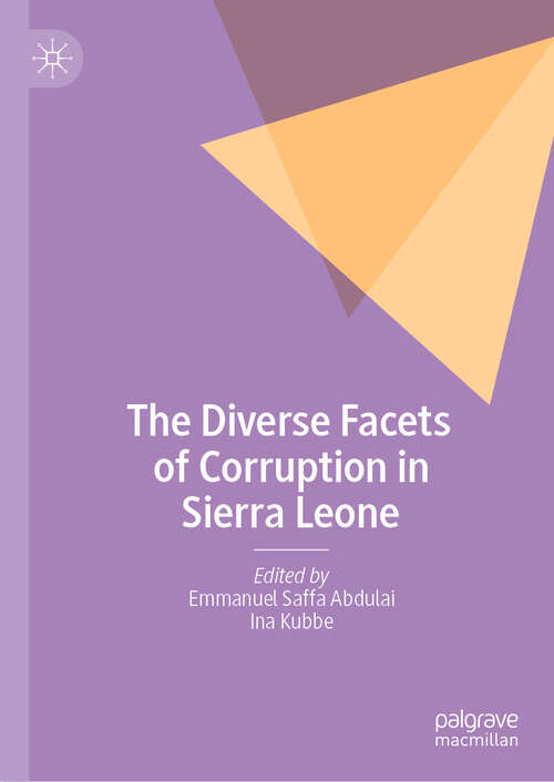 Book cover of The Diverse Facets of Corruption in Sierra Leone (2024)