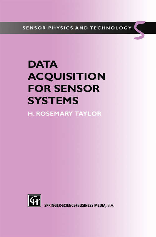 Book cover of Data Acquisition for Sensor Systems (1997)