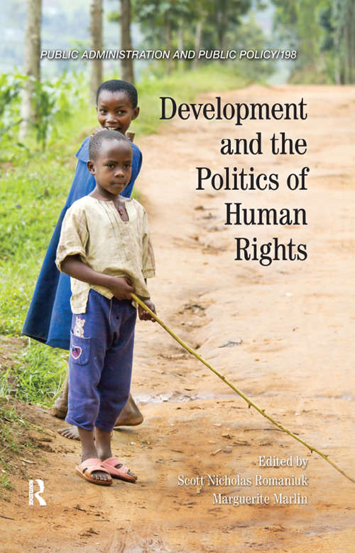 Book cover of Development and the Politics of Human Rights