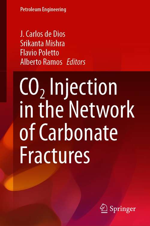 Book cover of CO2 Injection in the Network of Carbonate Fractures (1st ed. 2021) (Petroleum Engineering)