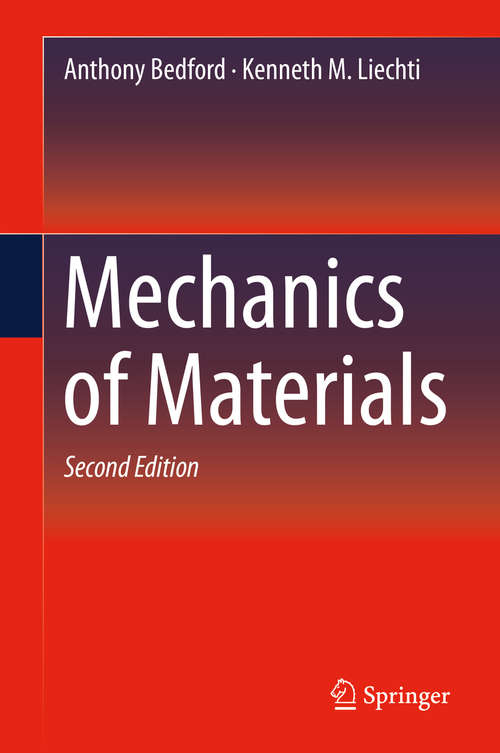 Book cover of Mechanics of Materials (2nd ed. 2020)