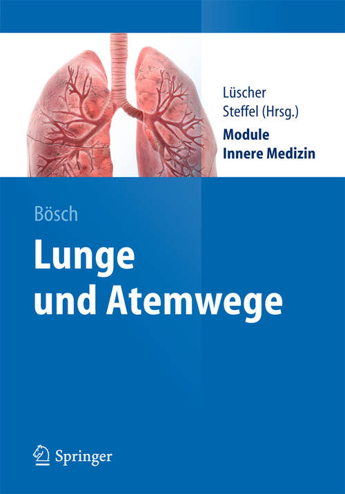 Book cover of Lunge und Atemwege (2014) (Springer-Lehrbuch)