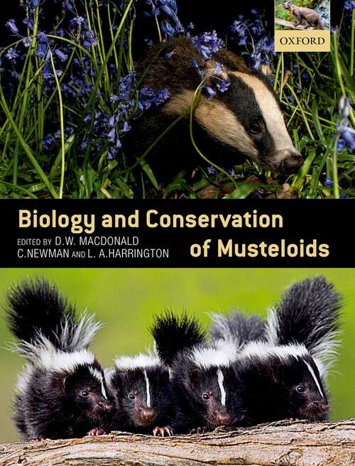 Book cover of Biology and Conservation of Musteloids