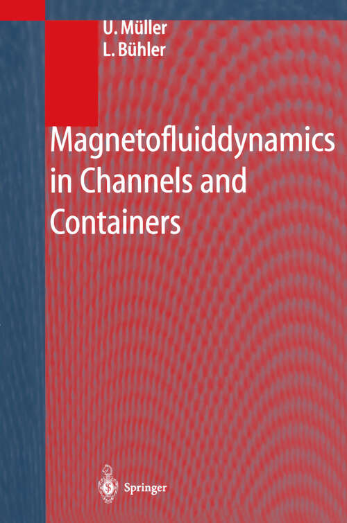 Book cover of Magnetofluiddynamics in Channels and Containers (2001)