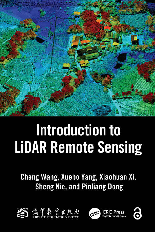 Book cover of Introduction to LiDAR Remote Sensing