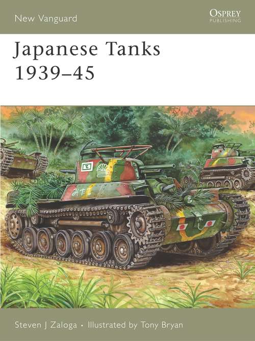 Book cover of Japanese Tanks 1939–45 (New Vanguard)