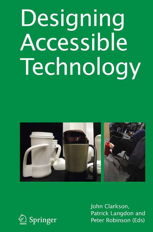 Book cover of Designing Accessible Technology (2006)