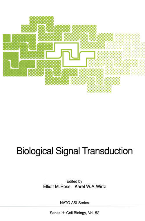 Book cover of Biological Signal Transduction (1991) (Nato ASI Subseries H: #52)