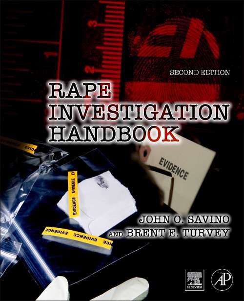 Book cover of Rape Investigation Handbook (2)