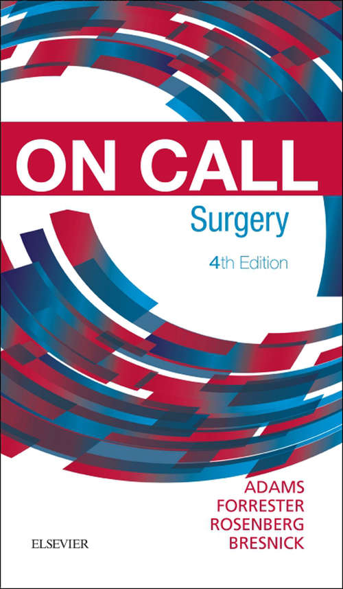 Book cover of On Call Surgery E-Book: On Call Series (3) (On Call)