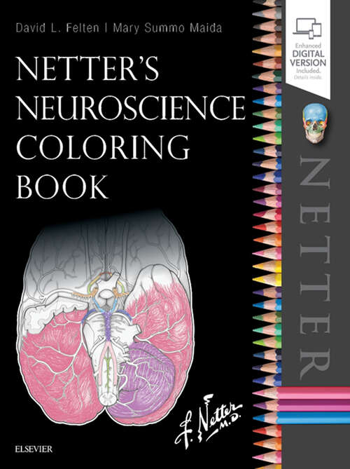 Book cover of Netter's Neuroscience Coloring Book E-Book: Netter's Neuroscience Coloring Book E-Book