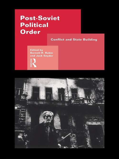 Book cover of Post-Soviet Political Order