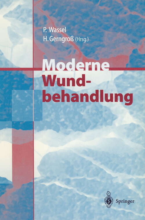 Book cover of Moderne Wundbehandlung (1998)