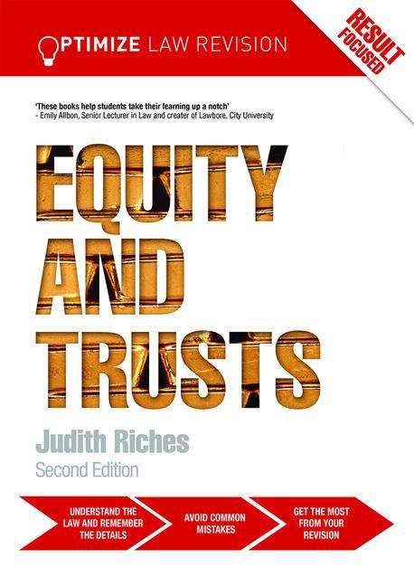 Book cover of Optimize Equity And Trusts
