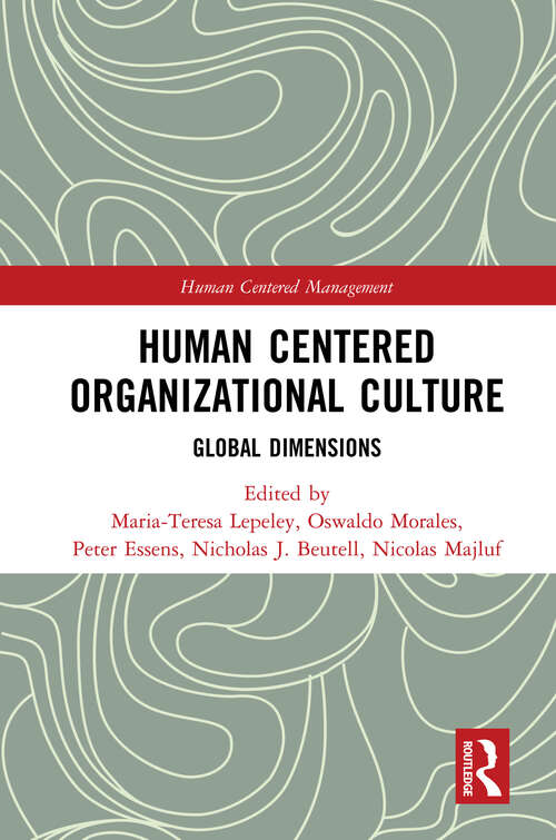 Book cover of Human Centered Organizational Culture: Global Dimensions (Human Centered Management)
