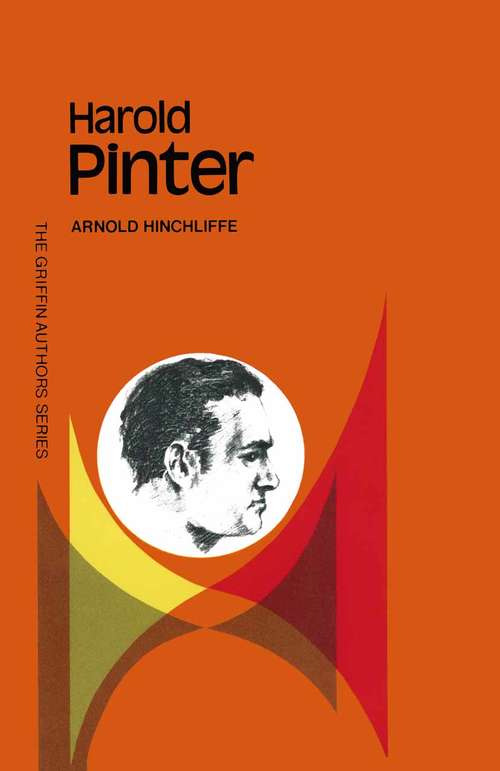 Book cover of Harold Pinter (1st ed. 1967) (Author Chronologies Series)