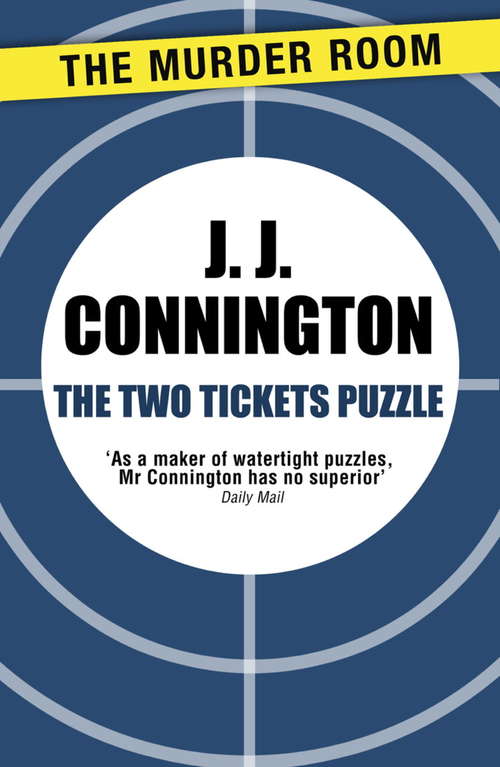 Book cover of The Two Tickets Puzzle (A Clinton Driffield Mystery)