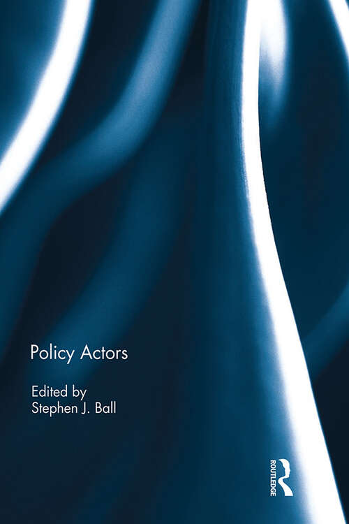 Book cover of Policy Actors