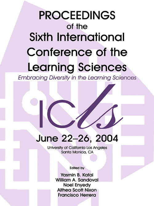 Book cover of Embracing Diversity in the Learning Sciences: Proceedings of the Sixth International Conference of the Learning Sciences