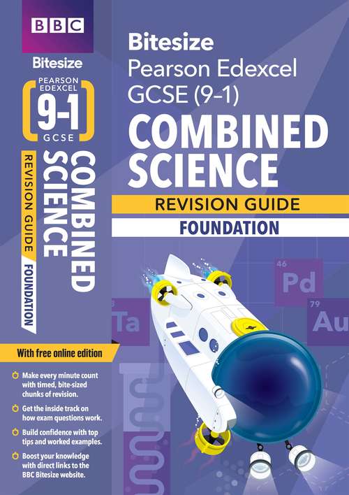 Book cover of BBC Bitesize Edexcel GCSE (9-1) Combined Science Foundation RG print (BBC Bitesize GCSE 2017)