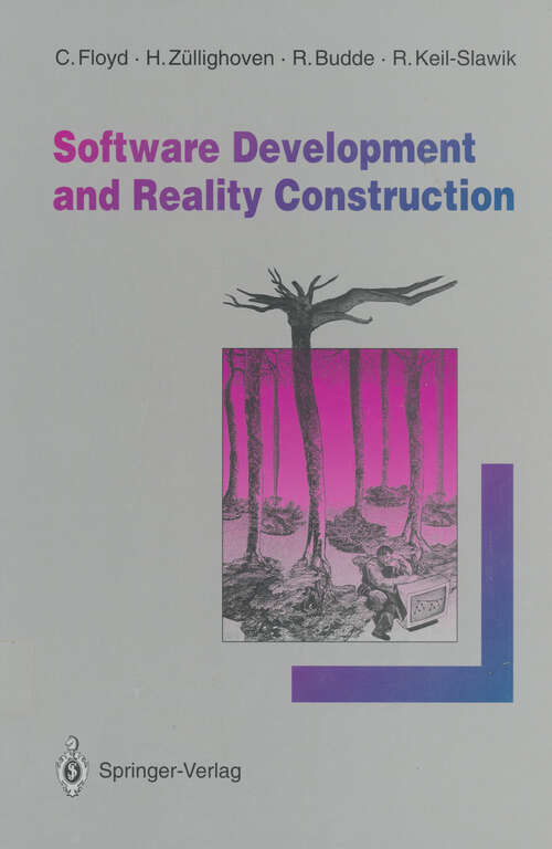 Book cover of Software Development and Reality Construction (1992)