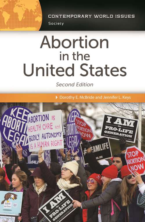 Book cover of Abortion in the United States: A Reference Handbook (2) (Contemporary World Issues)