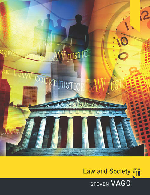 Book cover of Law and Society