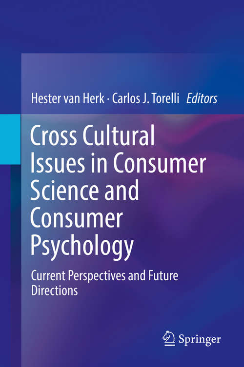 Book cover of Cross Cultural Issues in Consumer Science and Consumer Psychology: Current Perspectives and Future Directions