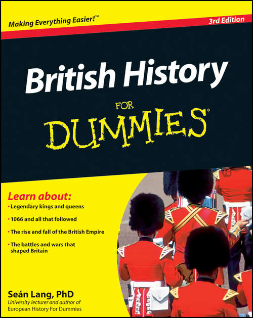 Book cover of British History For Dummies (3)