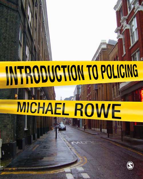 Book cover of Introduction to Policing