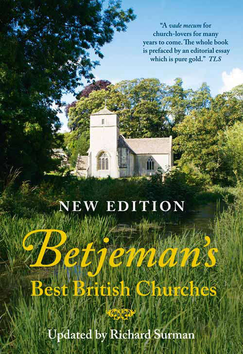 Book cover of Betjeman’s Best British Churches (ePub edition)