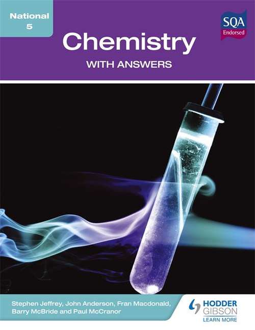 Book cover of National 5 Chemistry with Answers (PDF)
