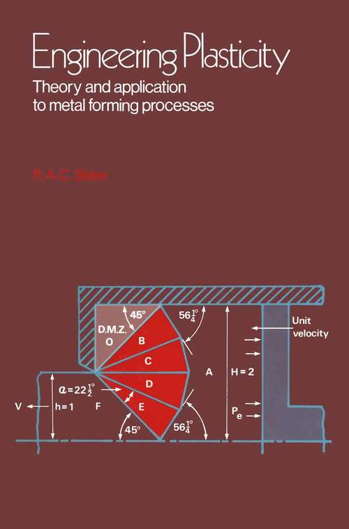 Book cover of Engineering and Plasticity: Theory and Application to Metal Forming Processes (pdf) (1st ed. 1977)