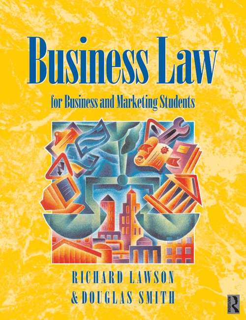 Book cover of Business Law (3)