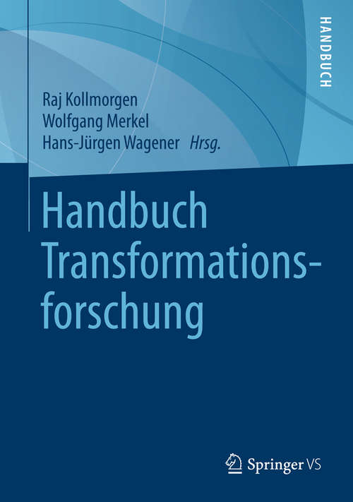 Book cover of Handbuch Transformationsforschung (2015)