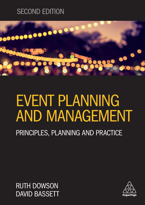 Book cover of Event Planning and Management: Principles, Planning and Practice