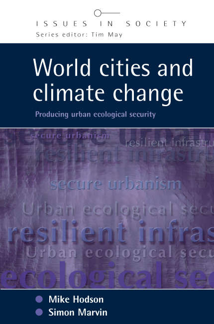 Book cover of World Cities and Climate Change (UK Higher Education OUP  Humanities & Social Sciences Sociology)