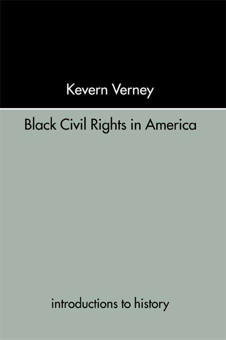 Book cover of Black Civil Rights in America