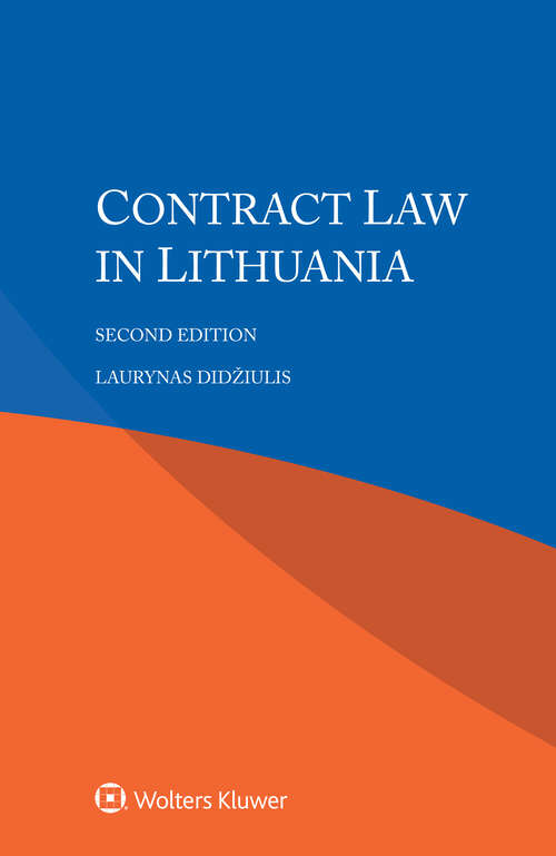 Book cover of Contract Law in Lithuania (2)