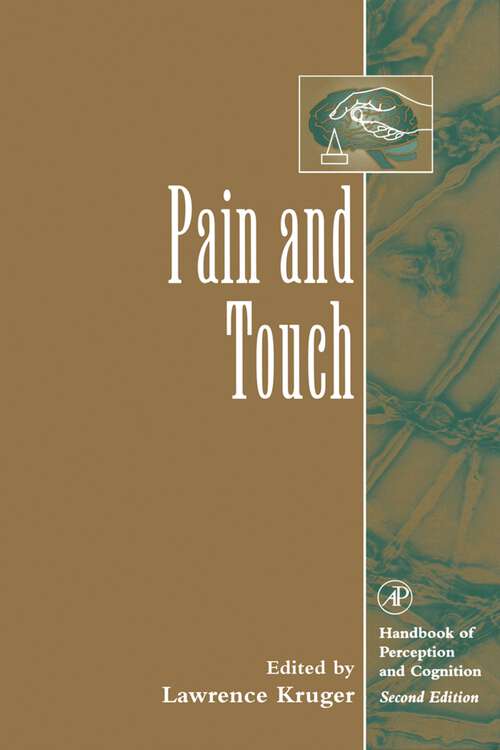 Book cover of Pain and Touch (Handbook Of Perception And Cognition)