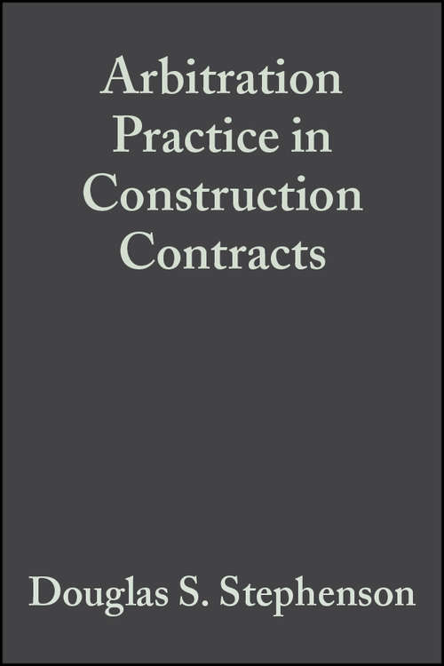 Book cover of Arbitration Practice in Construction Contracts (5)