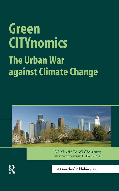 Book cover of Green CITYnomics: The Urban War against Climate Change