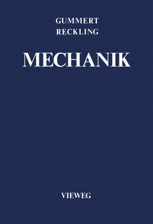 Book cover of Mechanik (1986)