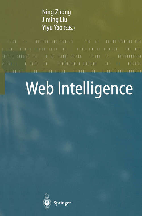 Book cover of Web Intelligence (2003)